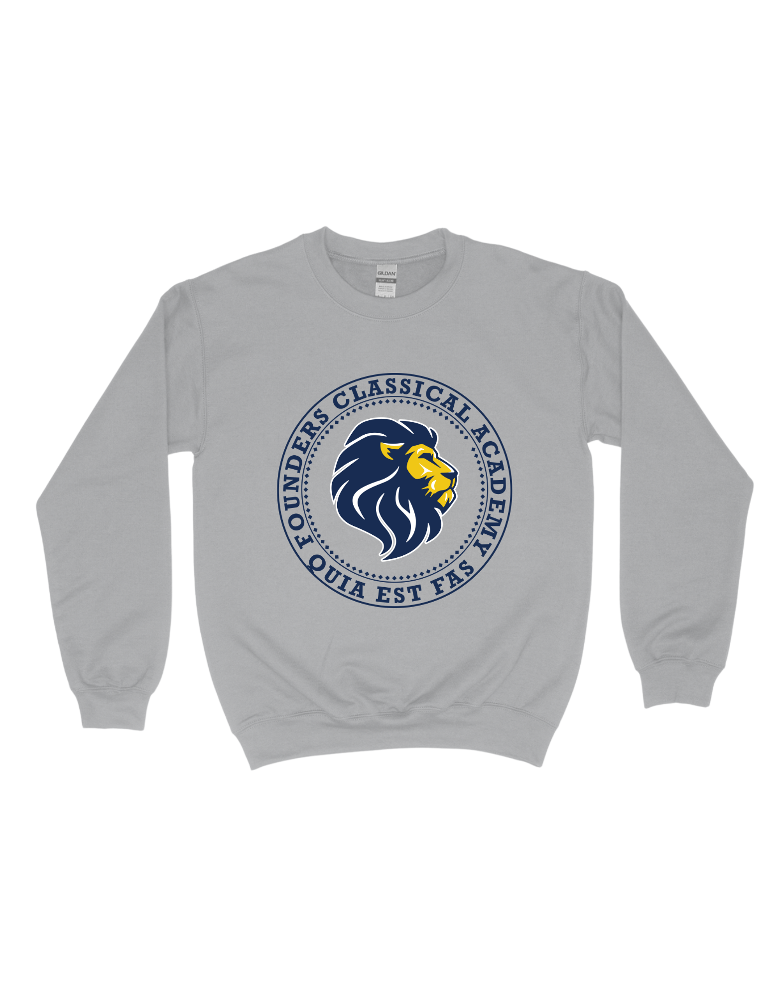 FCA Quia Est Fas - Sport Gray Sweatshirt Main Image